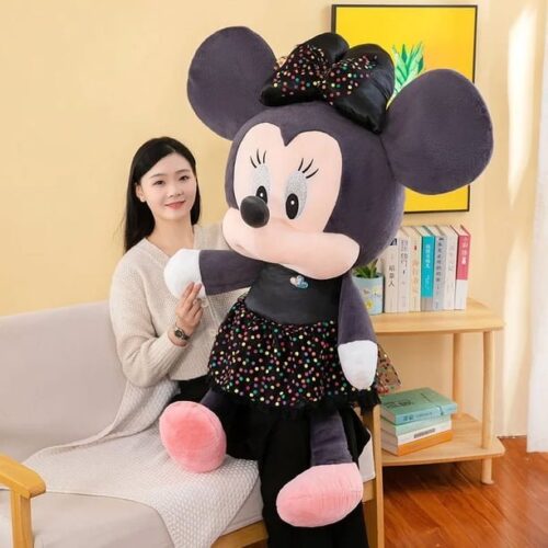 Alternative view of Disney Plush Doll, Mickey, Minnie Mouse, Cartoon Dress, Minnie Plush Toys, Kawaii Elf Plush Doll Pillow Gift for Girls 45cm