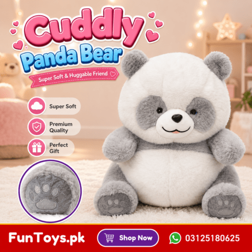 Alternative view of Grumpy Bear Plush| Ultra-Soft Teddy Bear with Pink Bow | 30cm