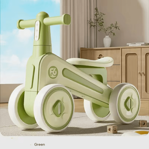 Kids Four-wheeled Tricycle Balance Car / Baby Four-wheel Sliding Car Peddle Multi-color Plastic Balance Car