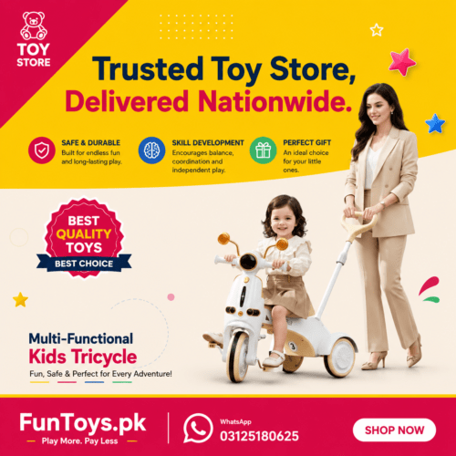 Alternative view of Baby stroller, children's tricycle, bicycle, stroller for 1-6 year olds, toddler bicycle, baby pushcart, scooter, baby walker