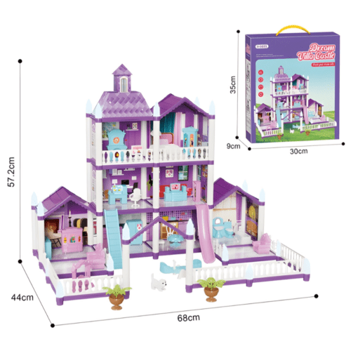 Alternative view of CUTE DIY VILLA SET