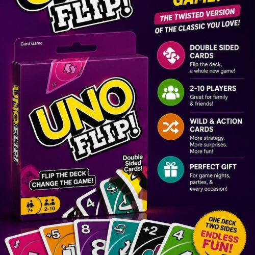 UNO Flip – Double-Sided Card Game