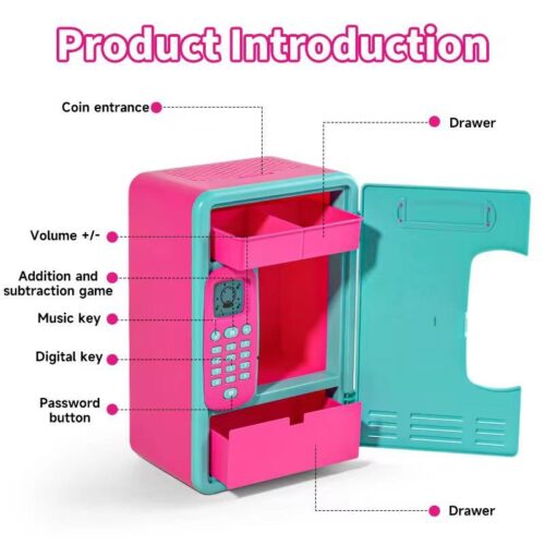 Alternative view of Kids Password Unlock Secure Locker