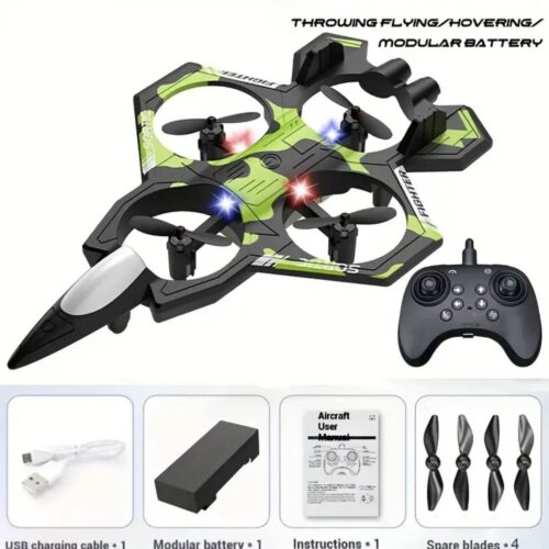 2.4G RC Sky Overlord / Cyclone Stunt Drone fighter jet toy