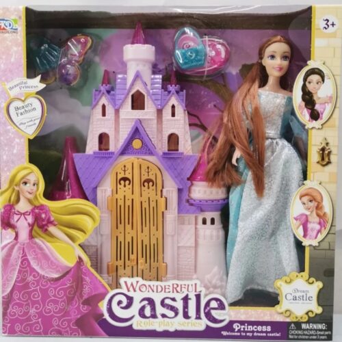 Princess Wonderful Castle Role-Play Set with Fashion Doll and Accessories