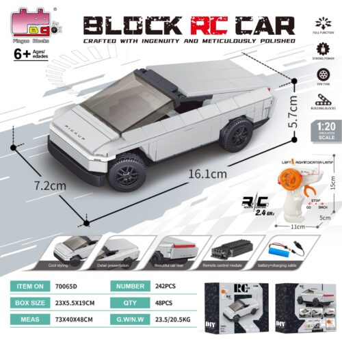 BLOCKS REMOTE CONTROL CAR CHAREABLE