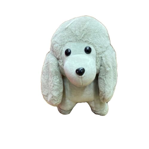 35 cm gray fluffy poodle plush toy Dog