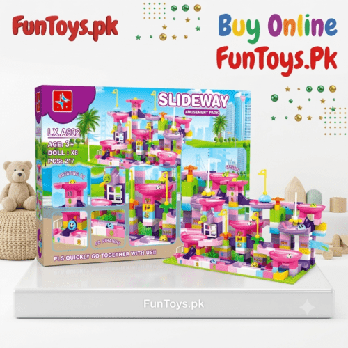 Slideway Amusement Park building block set