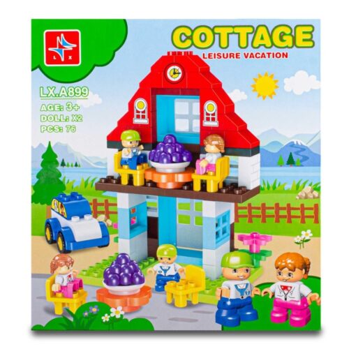 LX Cottage Blocks 76PCS building set