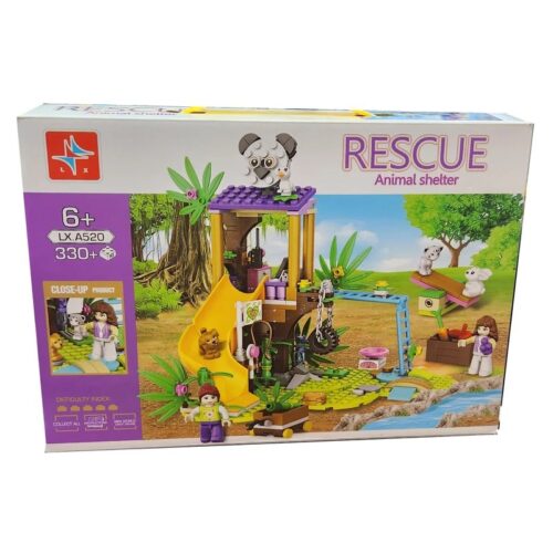 LX Rescue Animal Shelter building block set