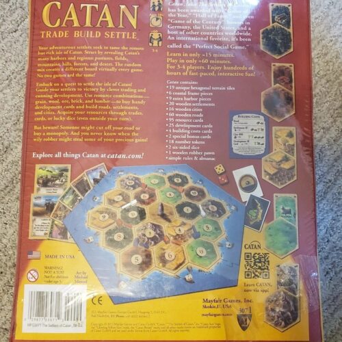 Alternative view of Catan Orginal Trade Build Settle Board Game - MFG3071 5th Edition Big size