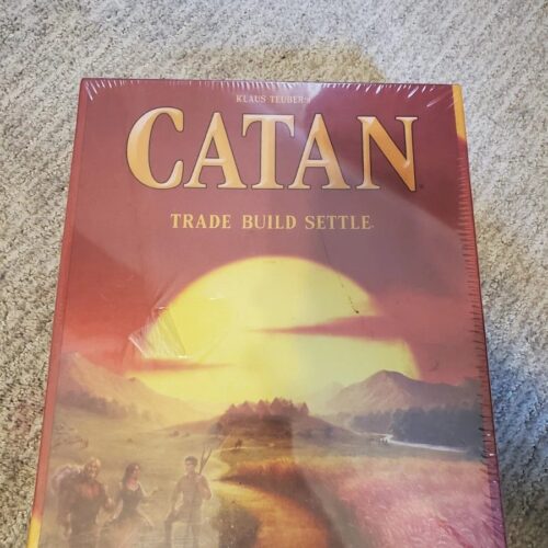 Catan Orginal Trade Build Settle Board Game - MFG3071 5th Edition Big size