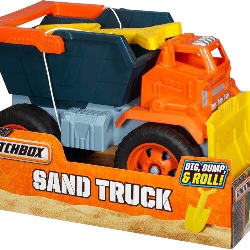 Alternative view of Matchbox Sand Truck Mattel toy truck