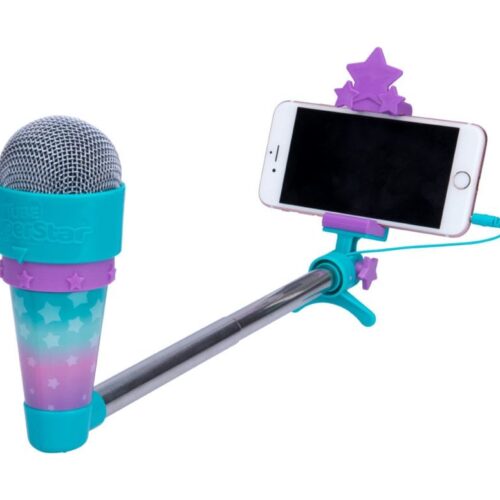 Alternative view of Tube Superstar Kids Microphone Girl Selfie Stick Stand