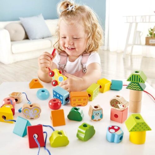  Hape Jungle Train Beaded Set - Age 18 months and up