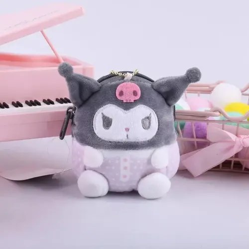 Sanrio Kuromi plush keychain
