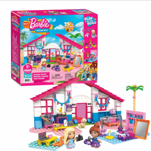 Barbie Malibu House
Dimension package: 29 x 24 x 6,5 cm