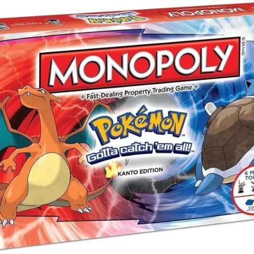 Pokemon Monopoly Board Game, 2-6 Players Branded