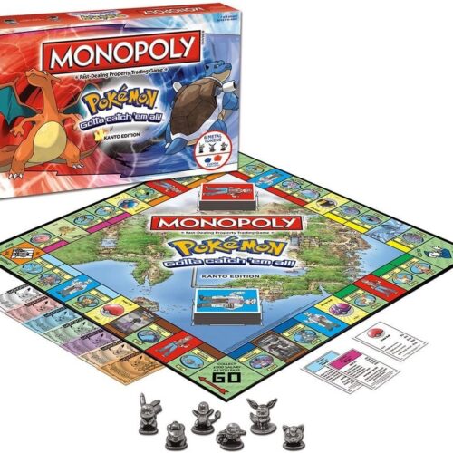 Alternative view of Pokemon Monopoly Board Game, 2-6 Players Branded