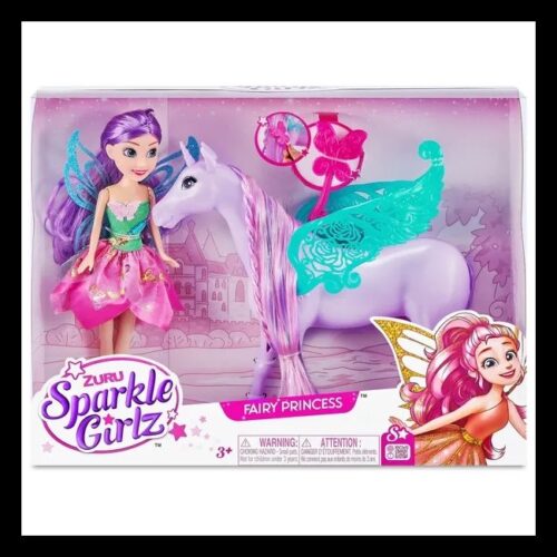 Sparkle Girlz - Fairy Princess & Unicorn Set