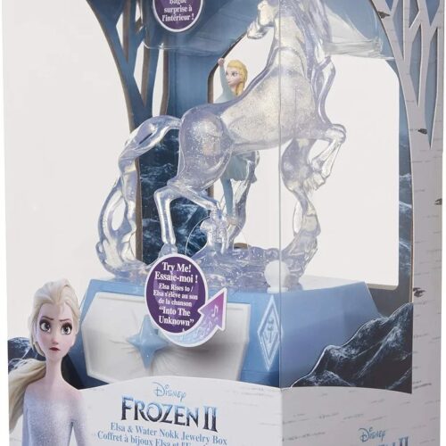 Alternative view of Disney Frozen II Elsa & Water Nokk Jewelry Box made by Jakks Pacific