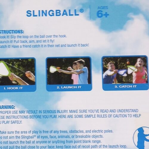 Alternative view of Bring on the Sun Slingball 4 piece set NEW Outdoor Toy 2 rackets and 2 balls Fun Branded