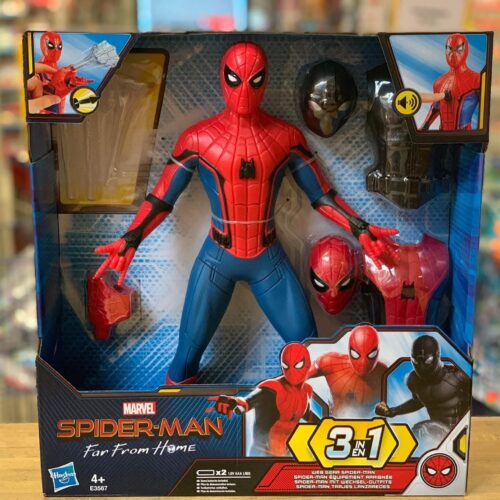 Alternative view of Marvel Spider-Man Web Gear 3-in-1 Action Figure Hasbro.