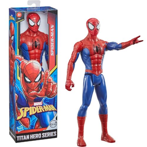 Marvel Spider-Man, WOLVERINE, VENOM, Iron Man, Carnage, Thor Action Figure Titan Hero Series Hasbro 12"