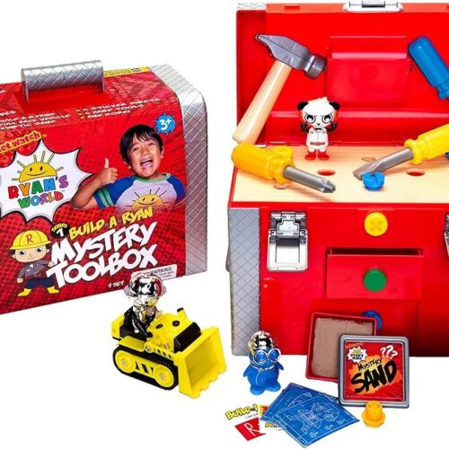 Ryan's World Build-a-Ryan Mystery Construction Toolbox