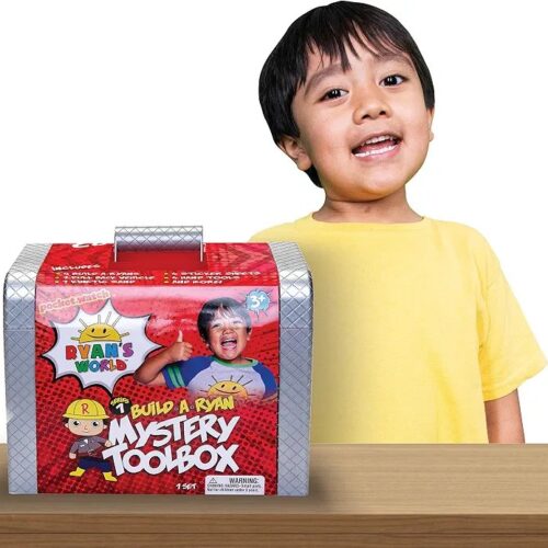 Alternative view of Ryan's World Build-a-Ryan Mystery Construction Toolbox