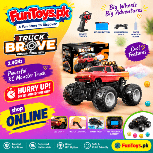 Alternative view of R/C MONSTER TRUCK 
WITH SMOKE & WATCH 
CHARGEABLE
