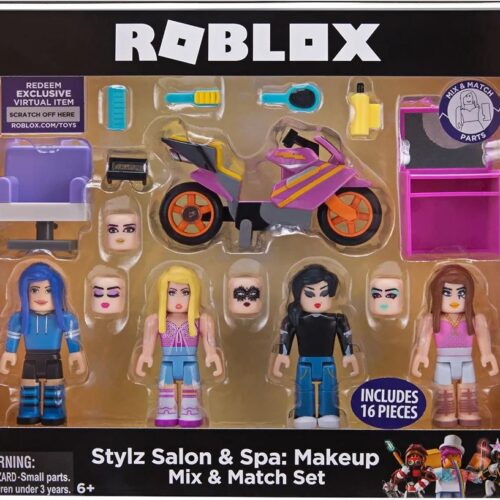 Roblox Celebrity Collection - Stylz Salon and Spa: Makeup Four Figure Pack