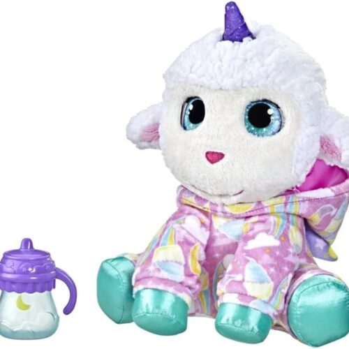 Alternative view of Hsbaro FurReal Unicorn Lamb