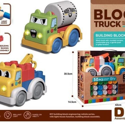 Alternative view of Building Blocks Truck