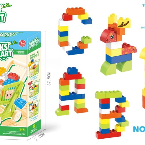 84 PCS BLOCK CART