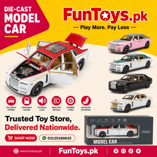 1:24 scale die-cast metal Rolls-Royce Phantom model car