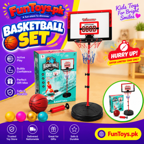 Basketball with Stand