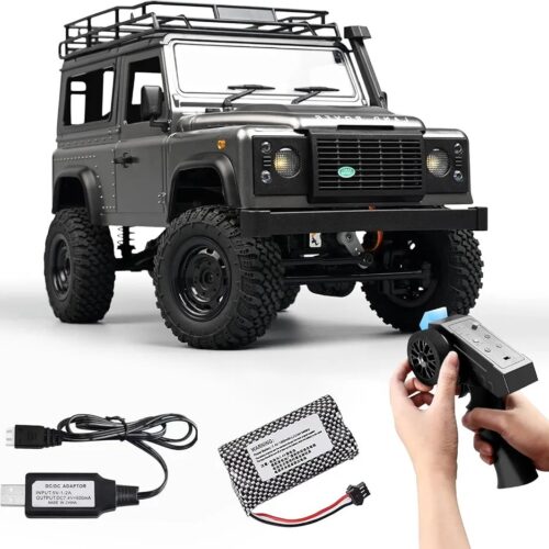 RC Jeep 1/12 Crawler 2.4G Rock Crawler Truck 4x4 1300mah Battery for Adults 4WD Hobby RTR Drift Car