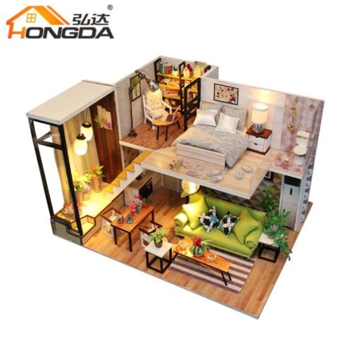 Alternative view of Enjoy The Romantic NordicHandmade Dollhouse