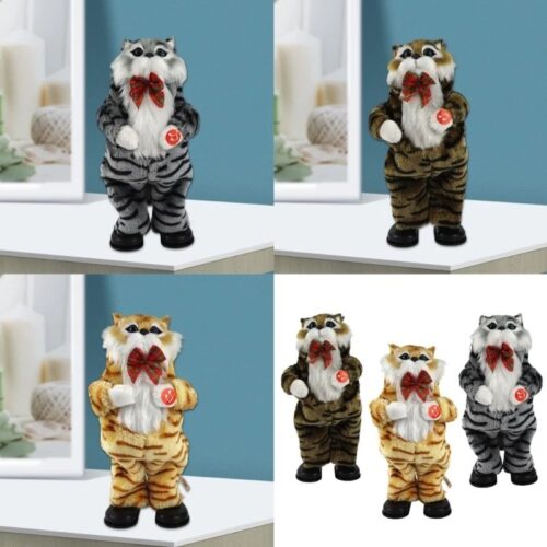Alternative view of Singing Kitten Doll with Music Dancing Cats Song Stuffed Toy Plush Pet for Kids