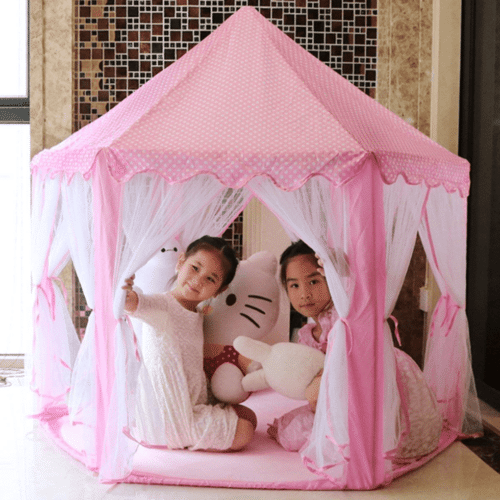 Alternative view of Princess Castle Play Tent House for Kids – Dreamy Playhouse for Your Little Princess