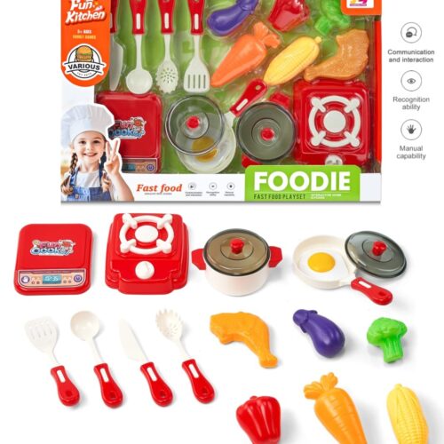 KITCHEN FOODIE PLAY SET