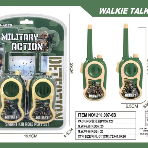 MILITARY ACTION 
WALKIE TALKE